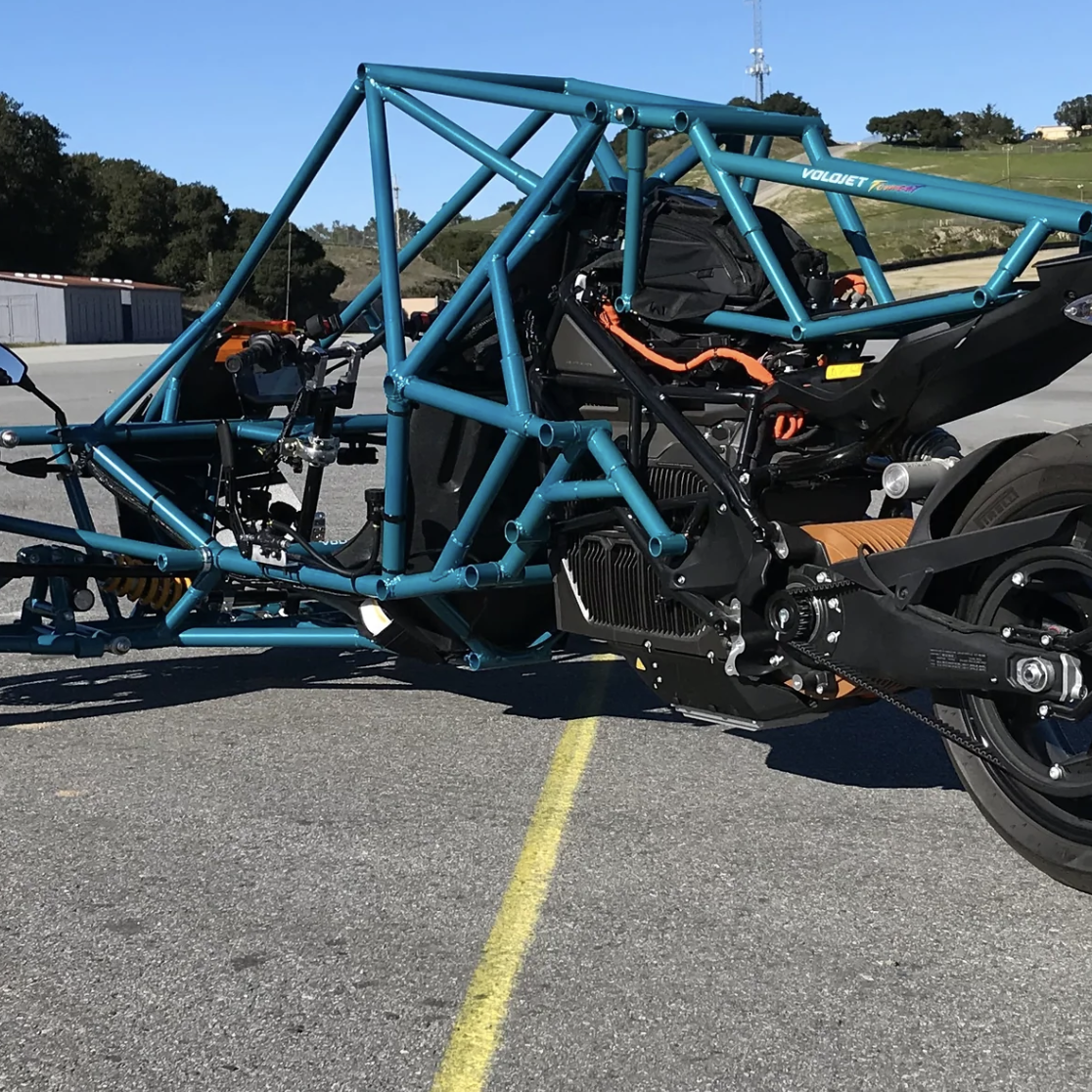 The Volojet Tomcat electric trike
